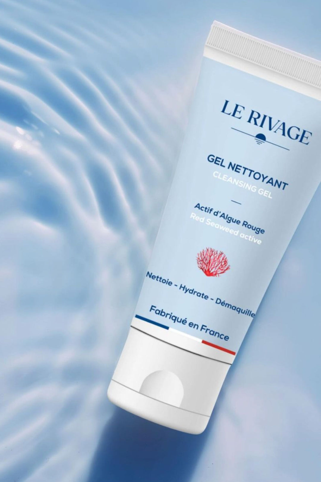 Cleansing gel with Mediterranean red algae. 100ml. Thoroughly cleanses and soothes the skin