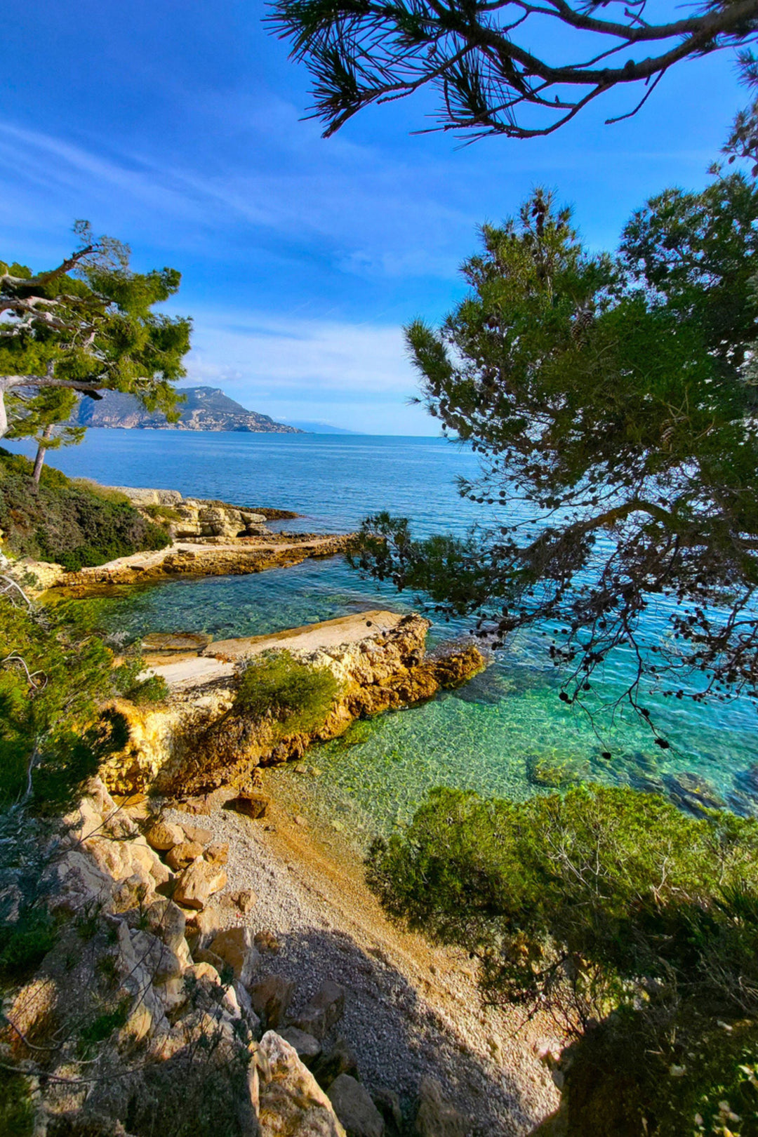 landscape of southern France