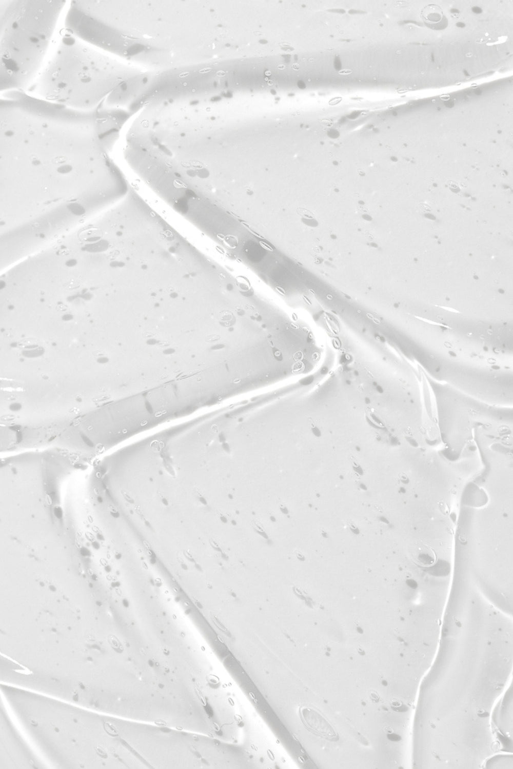 texture du gel nettoyant démaquillant 